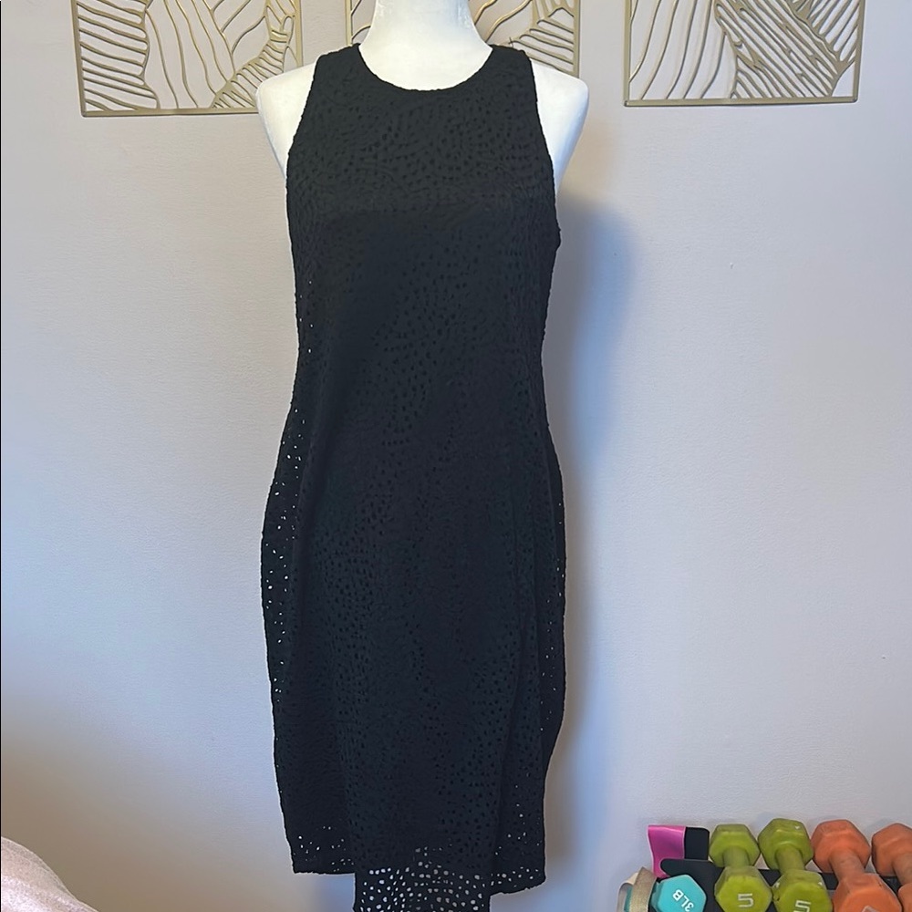Elegant Black Sleeveless Dress